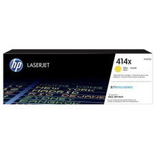 HP 414X (W2022X) High Yield Yellow Original LaserJet Toner Cartridge