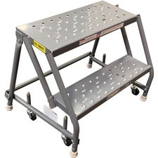 Louisville 2-step Steel Warehouse Ladder