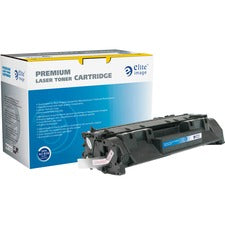 Elite Image MICR Toner Cartridge - Alternative for HP 80A - Black