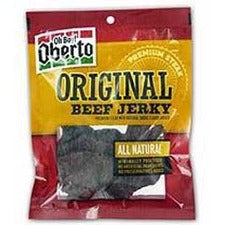Oberto Original Beef Jerky - 3.25 Oz. Bag - 8 Ct