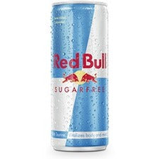 Red Bull Sugar-free 8.4Oz Cans. 24/Ct