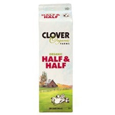 Clover Half And Half 1 Qt (Local Delivery Only)