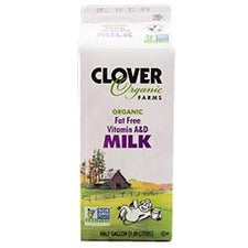Clover Nonfat Milk Half Gallon (Local Delivery Only)