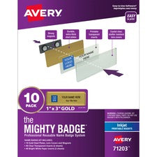 Avery&reg; Mighty Badge Professional Reusable Name Badge System