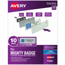 Avery&reg; Mighty Badge Professional Reusable Name Badge System