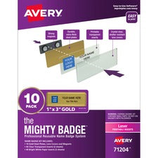 Avery&reg; Mighty Badge Professional Reusable Name Badge System