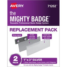 Avery&reg; Replacement Pack for Mighty Badge Professional Name Badge System