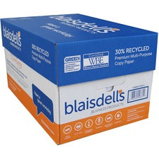 Blaisdell's Laser Print Copy & Multipurpose Paper - 30% Recycled