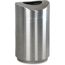 Rubbermaid Commercial Eclipse Open Top Metal Receptacle