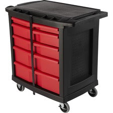 Rubbermaid Commercial 5-Drawer Mobile Work Center