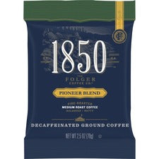 Folgers® 1850 Pioneer Blend Decaf Ground Coffee Pouches