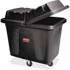 Rubbermaid Commercial Cube Truck, 14 Cubic Foot, Black