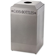 Rubbermaid Commercial Silhouettes 29G Recycle Container