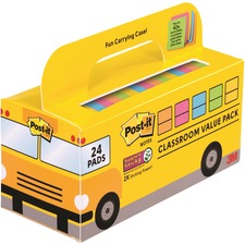 Post-it&reg; Super Sticky Notes Classroom Value Pack