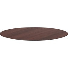 Lorell Knife Edgebanding Round Conference Tabletop