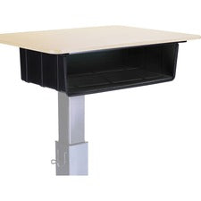 Lorell Sit-to-Stand School Desk Large Book Box