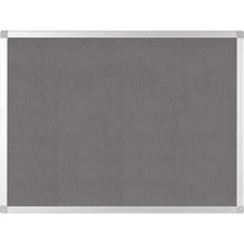 Bi-silque Ayda Fabric 24"W Bulletin Board