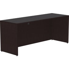 Lorell Essentials Espresso Laminate Credenza Shell