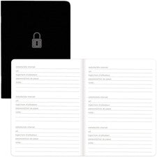 Rediform Password Notebook