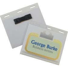 C-Line Magnetic Style 4x3 Name Badge Holder Kit