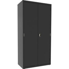 Lorell 4-shelf Steel Janitorial Cabinet