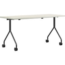 HON Between Silver Mesh Laminate Nesting Table