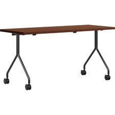HON Between Shaker Cherry Laminate Nesting Table
