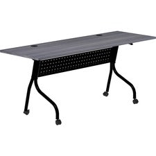 Lorell Charcoal Flip Top Training Table