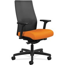 HON Ignition Black Mesh Back Chair - Fabric Seat