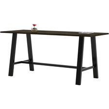 KFI Midtown Solid Wood Top Cafe Table