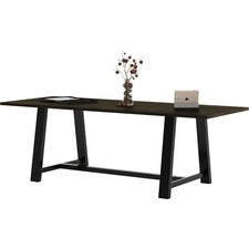 KFI 36x96" Solid Wood Top Midtown Table