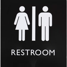 Lorell Restroom Sign