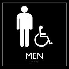 Lorell Restroom Sign