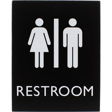 Lorell Restroom Sign