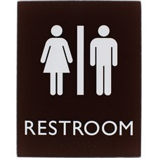 Lorell Restroom Sign