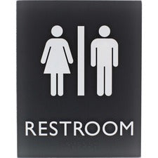 Lorell Restroom Sign