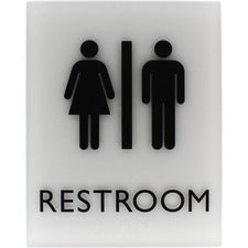 Lorell Restroom Sign