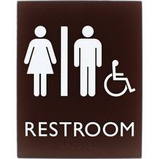 Lorell Restroom Sign