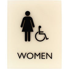 Lorell Restroom Sign