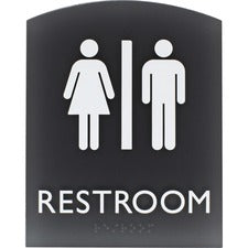 Lorell Restroom Sign