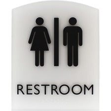 Lorell Restroom Sign