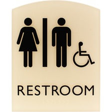 Lorell Restroom Sign