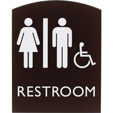 Lorell Restroom Sign