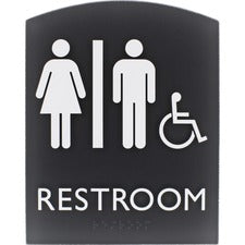 Lorell Restroom Sign