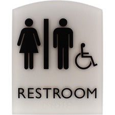 Lorell Restroom Sign