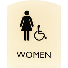Lorell Restroom Sign