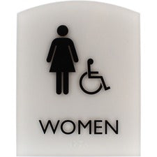 Lorell Restroom Sign