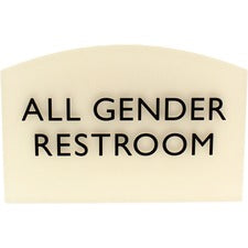 Lorell Restroom Sign