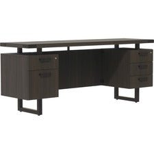 Mayline 66"x20" Mirella Free Standing Credenza - 5-Drawer
