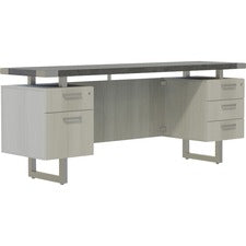 Mayline 72"x20" Mirella Free Standing Credenza - 5-Drawer